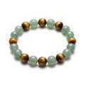 The Fortune — Luck Bracelet · Green Aventurine & Tiger's Eye