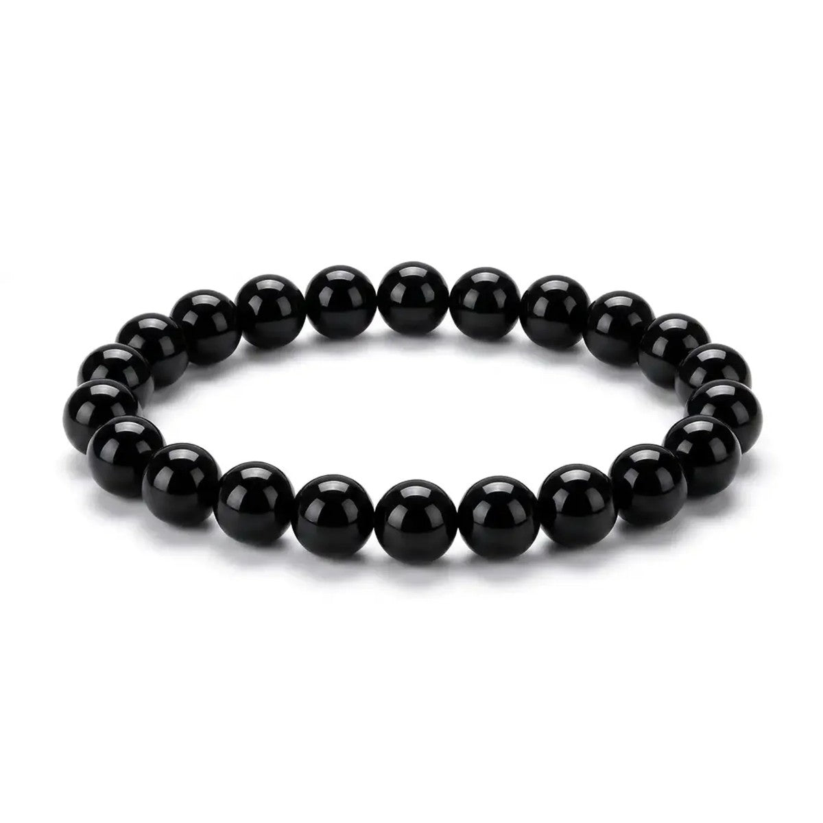 The Night — Protection Bracelet · Black Obsidian