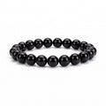 The Shield — Protection Bracelet · Black Obsidian